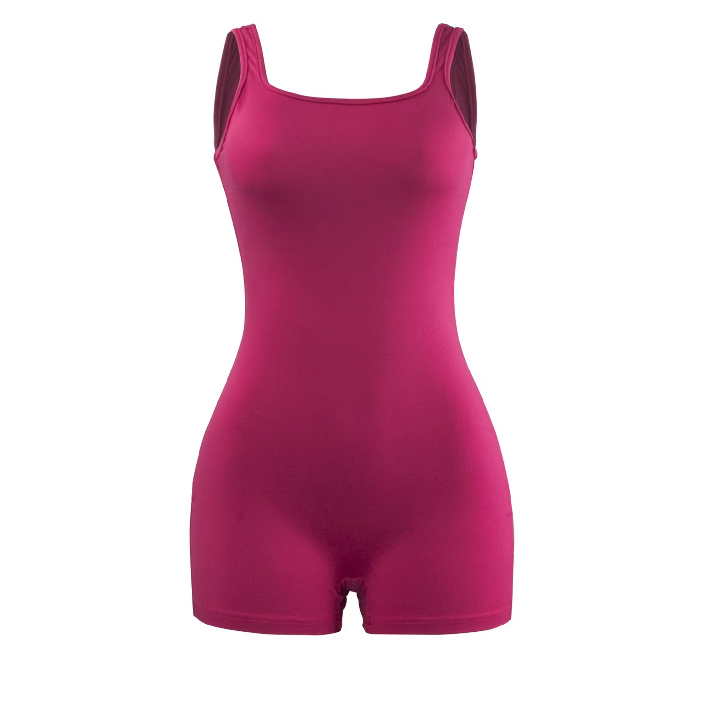 Backless One-Piece Romper – Halter Bodysuit Jumpsuit