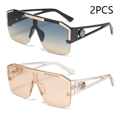 Oversized Square Sunglasses – Unisex UV400 Sports & Driving Shades (Multiple Colors)