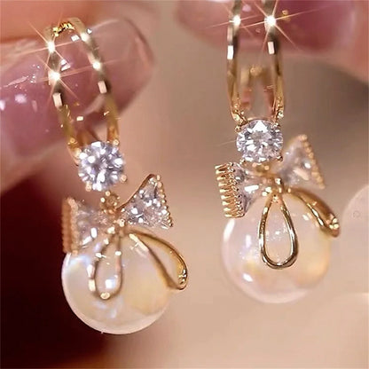 2-Piece Trendy Bow Earrings Set – Statement Jewelry for Travel, Festivals & Parties