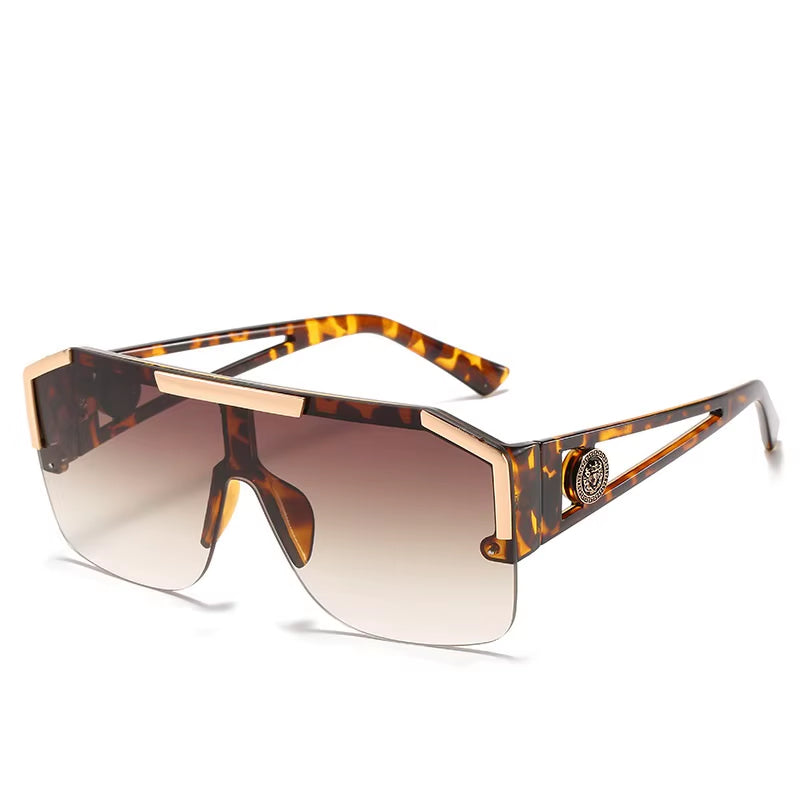 Oversized Square Sunglasses – Unisex UV400 Sports & Driving Shades (Multiple Colors)