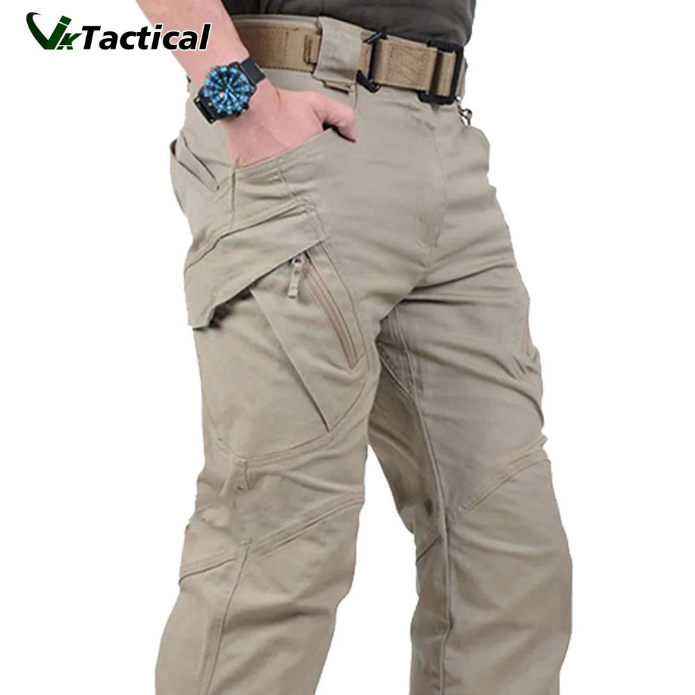 Tactical Cargo Jogger Pants – Multi-Pocket Military Style