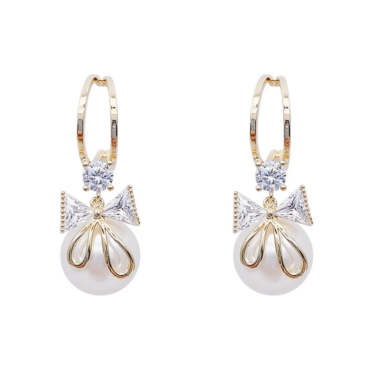 2-Piece Trendy Bow Earrings Set – Statement Jewelry for Travel, Festivals & Parties